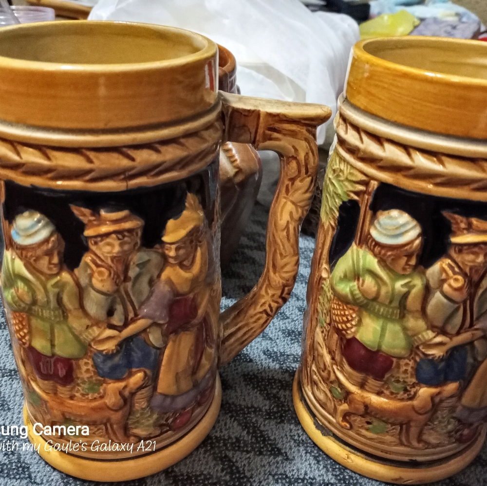 Vintage Beer Steins